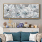 Soft Teal Summer - Floater Framed Canvas Print