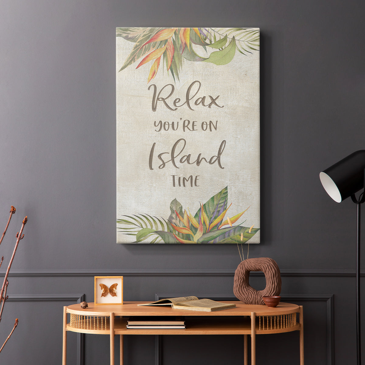 You're On Island Time - Canvas Art Print