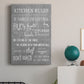 Neutral Kitchen Rules Premium Gallery Wrapped Canvas - Ready to Hang