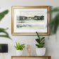 Turquoise Marsh II - Modern Framed Art Print