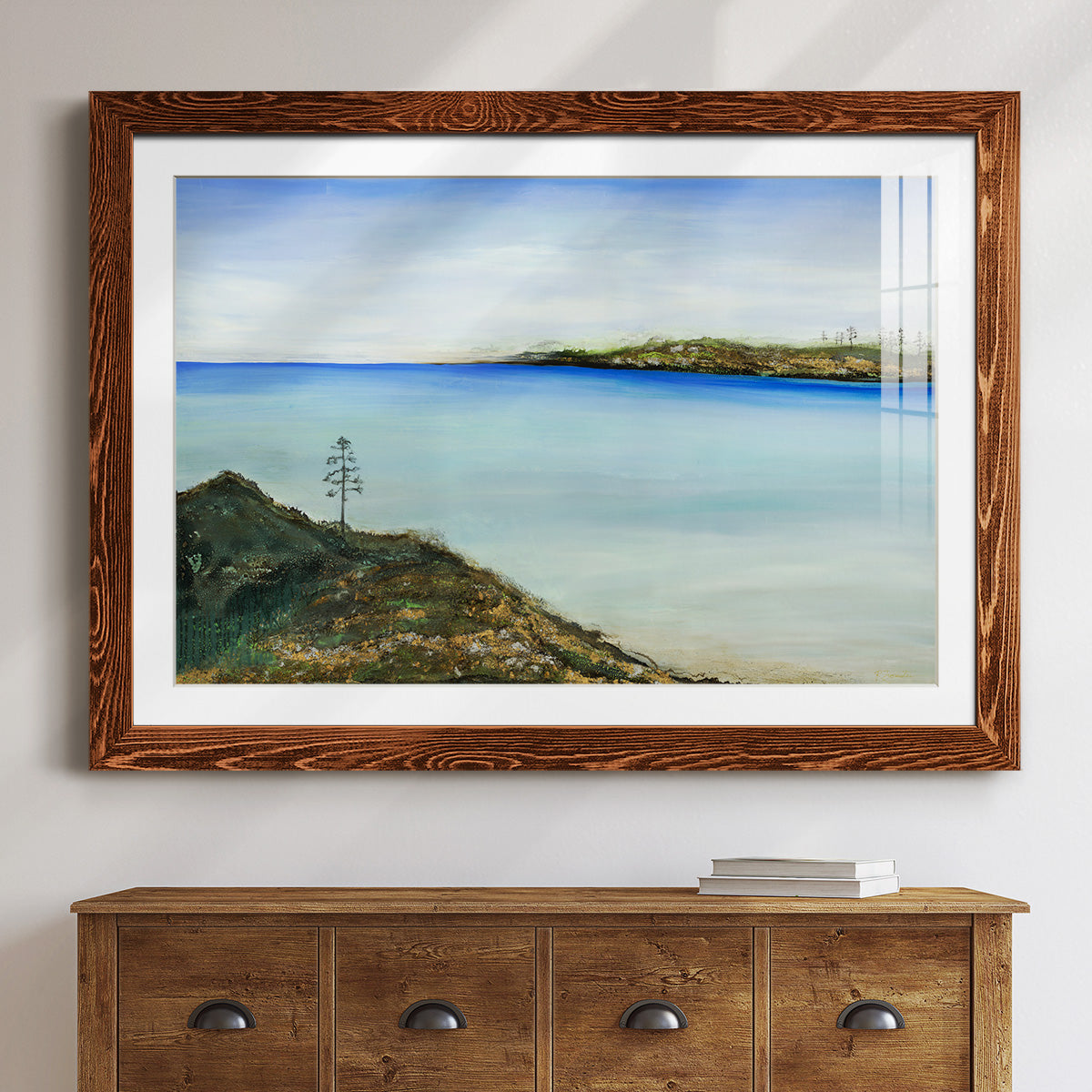 On A Clear Day-Premium Framed Print - Ready to Hang