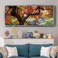 Dreaming of October - Floater Framed Canvas Print