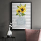 Sunflower Perfume II - Modern Framed Canvas Print