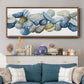 Found Pebbles III - Floater Framed Canvas Print
