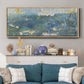 Sparkling Sea I - Floater Framed Canvas Print