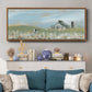 Cotton Fields - Floater Framed Canvas Print