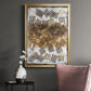 Raffia Palm II - Modern Framed Canvas Print