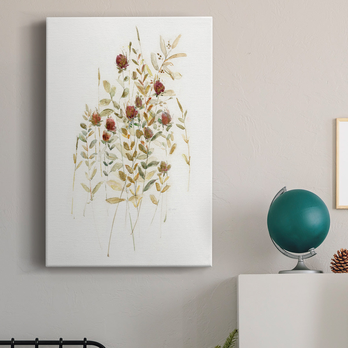 Wildflower Breeze I Premium Gallery Wrapped Canvas - Ready to Hang