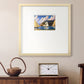 Golden Sail Valley Premium Framed Print Double Matboard