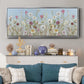 Meadow Spring Blooms - Floater Framed Canvas Print