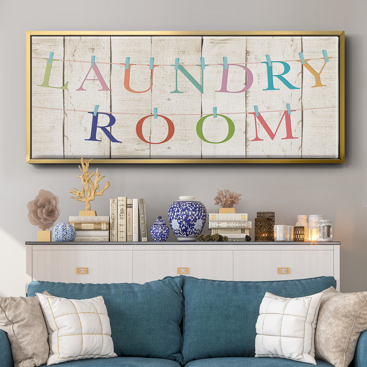 Cloisonne Butterfly - Floater Framed Canvas Print