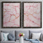 Rose Marble I - Premium Framed Canvas 2 Piece Set - Ready to Hang