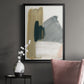 Marble Block Symmetry II - Modern Framed Canvas Print