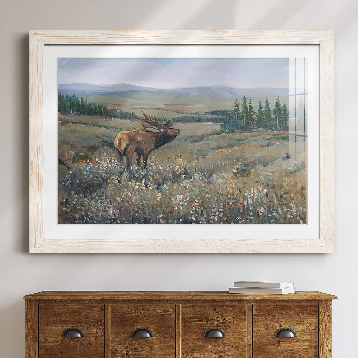 Western Wildlife I - Barnwood Framed Art Print