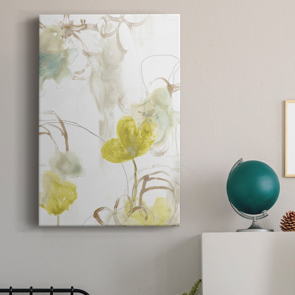 Floral Arc I - Canvas Art Print