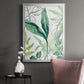 Tropical Palm Chorus IV - Modern Framed Canvas Print