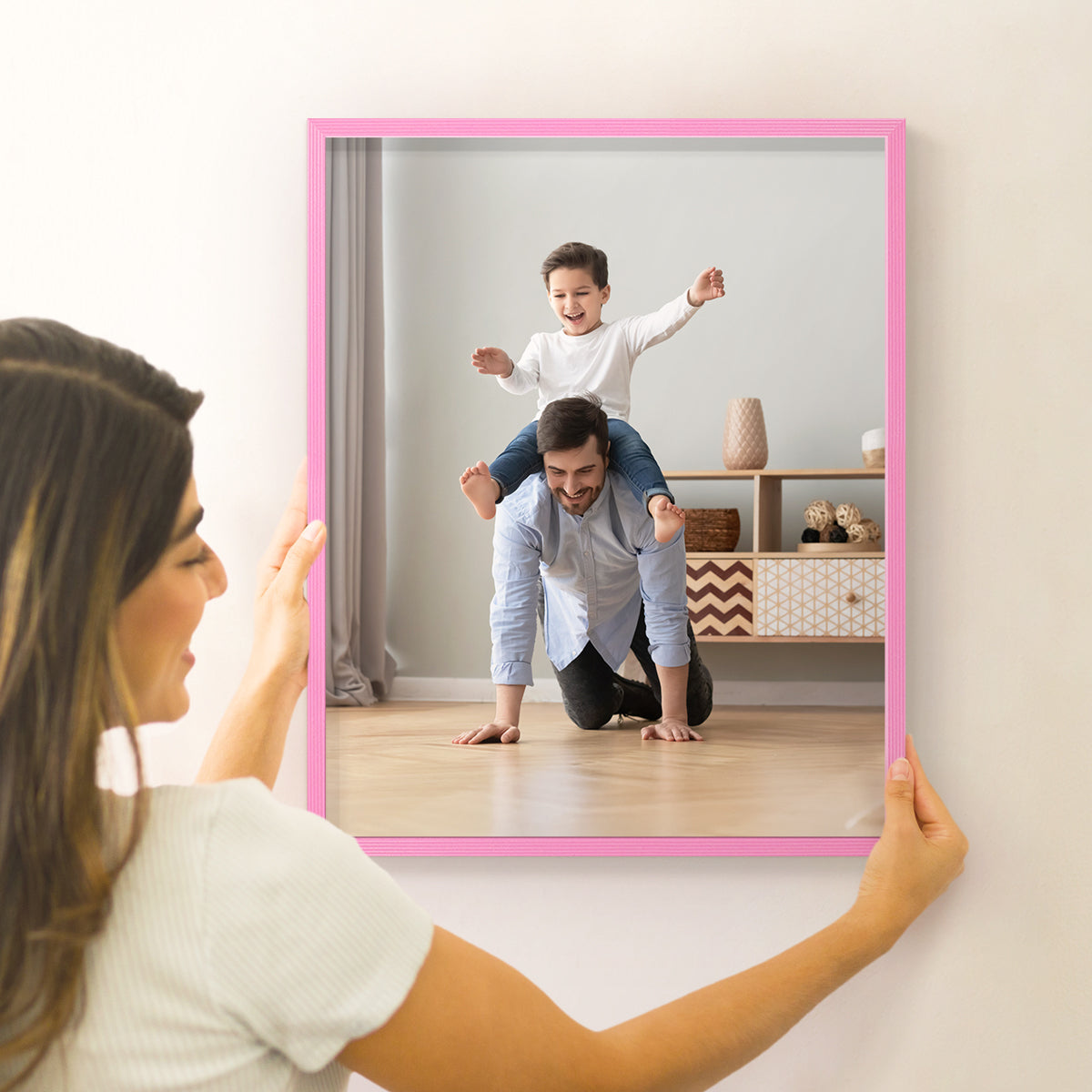 Set of 2 Restickable Custom Framed Photos - 16" x 20"