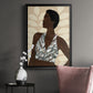 Ethnic Beauty I - Modern Framed Canvas Print