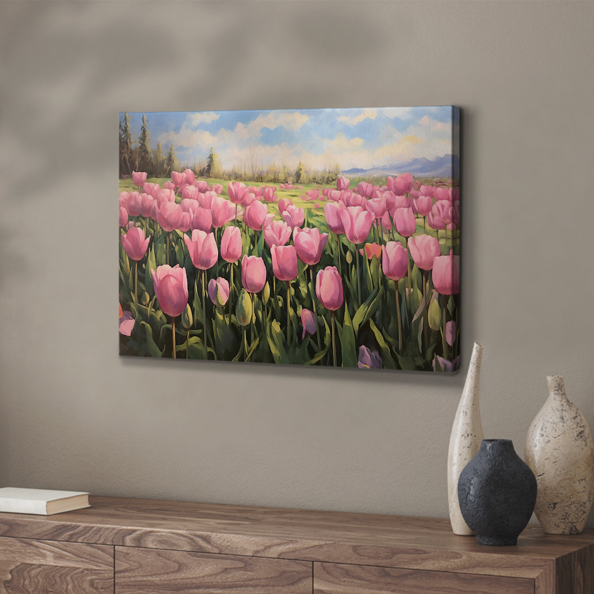 Floral Field XCIV - Canvas Art Print