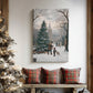 Candle of Pale Winter Promise - Canvas Art Print