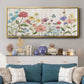 Wildflower Flutter On - Floater Framed Canvas Print