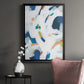 Bright Orbit II - Modern Framed Canvas Print