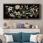 Pressed Flowers II - Floater Framed Canvas Print