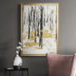 Gilded Winter I - Modern Framed Canvas Print