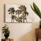 Blushing Palms Premium Gallery Wrapped Canvas - Ready to Hang