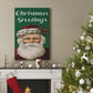 Retro Santa Claus I - Gallery Wrapped Canvas