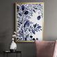 Indigo Song I - Modern Framed Canvas Print