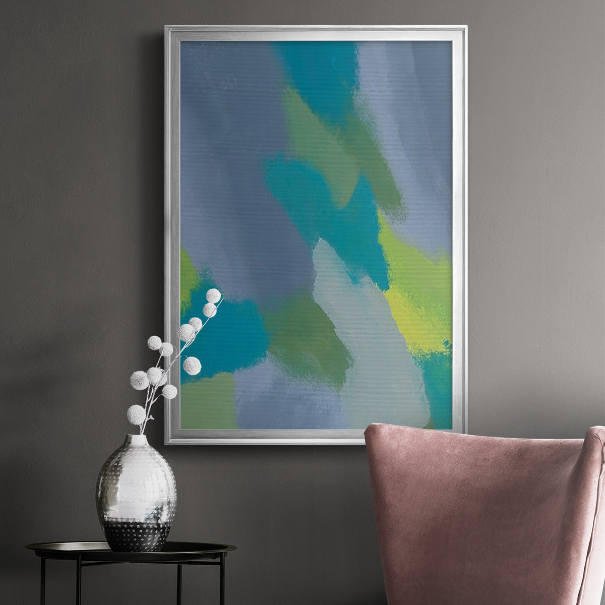 Lost in Memories IV - Modern Framed Canvas Print