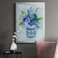 Blue Bouquet II - Modern Framed Canvas Print