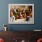 Christ Washing the Disciples' Feet - Ornate Framed Canvas Print