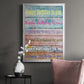 Birthday Song - Modern Framed Canvas Print