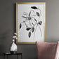 Wild Clematis II - Modern Framed Canvas Print