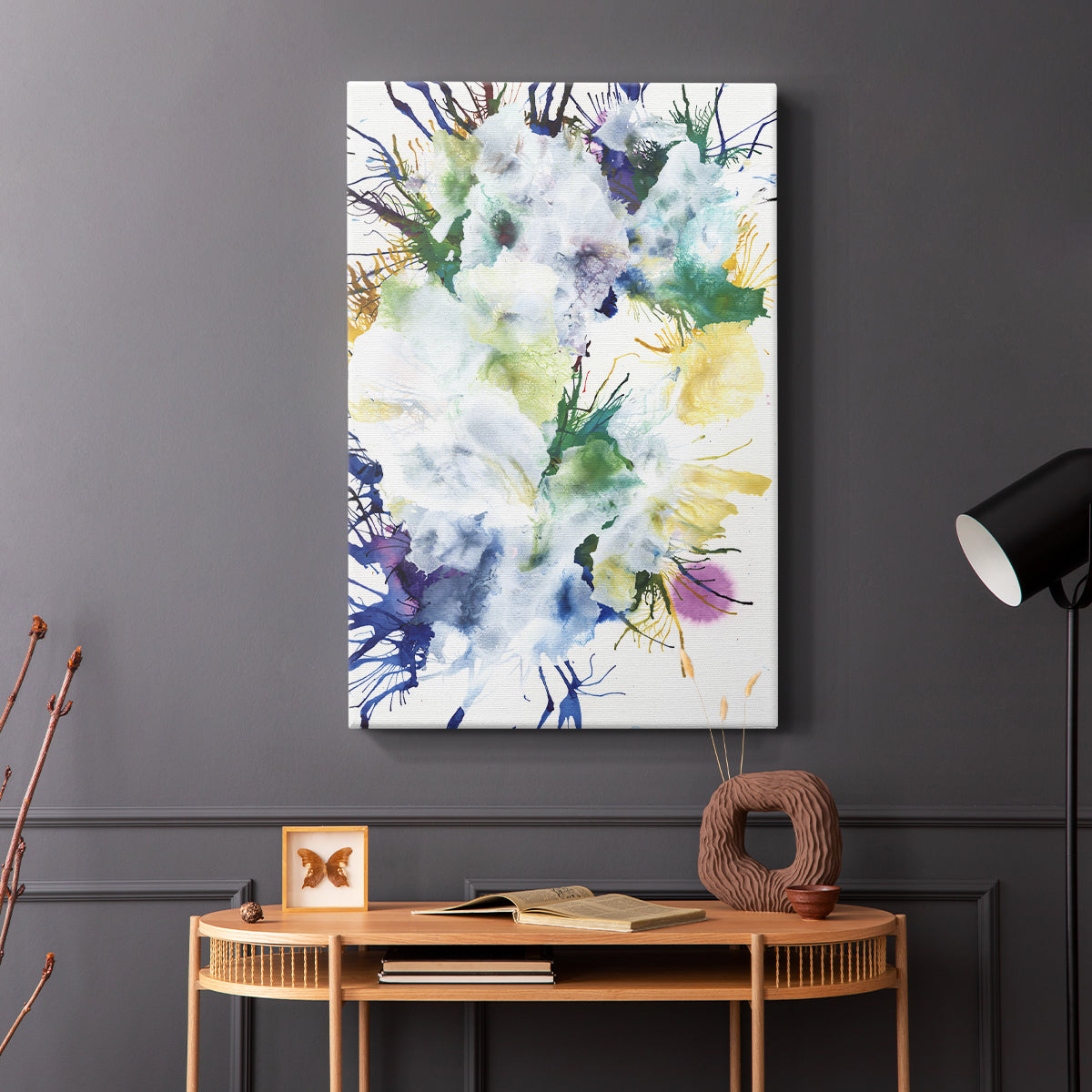 Like An Iris II - Canvas Art Print