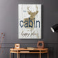 Happy Place Cabin - Canvas Art Print