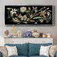 Pressed Flowers II - Floater Framed Canvas Print