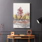 Watercolor Treeline Sketch I - Canvas Art Print