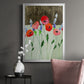 Poppy Party - Modern Framed Canvas Print