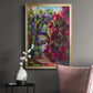 Lilacs & Rhodies - Modern Framed Canvas Print