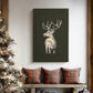 Soft Linen Carol of Pines - Canvas Art Print
