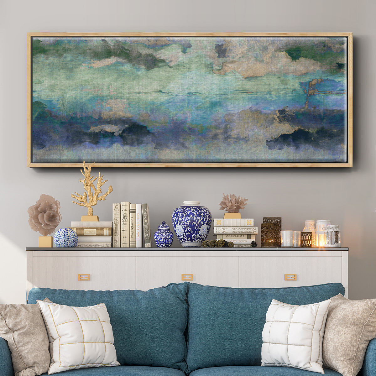 Dreamscape - Floater Framed Canvas Print