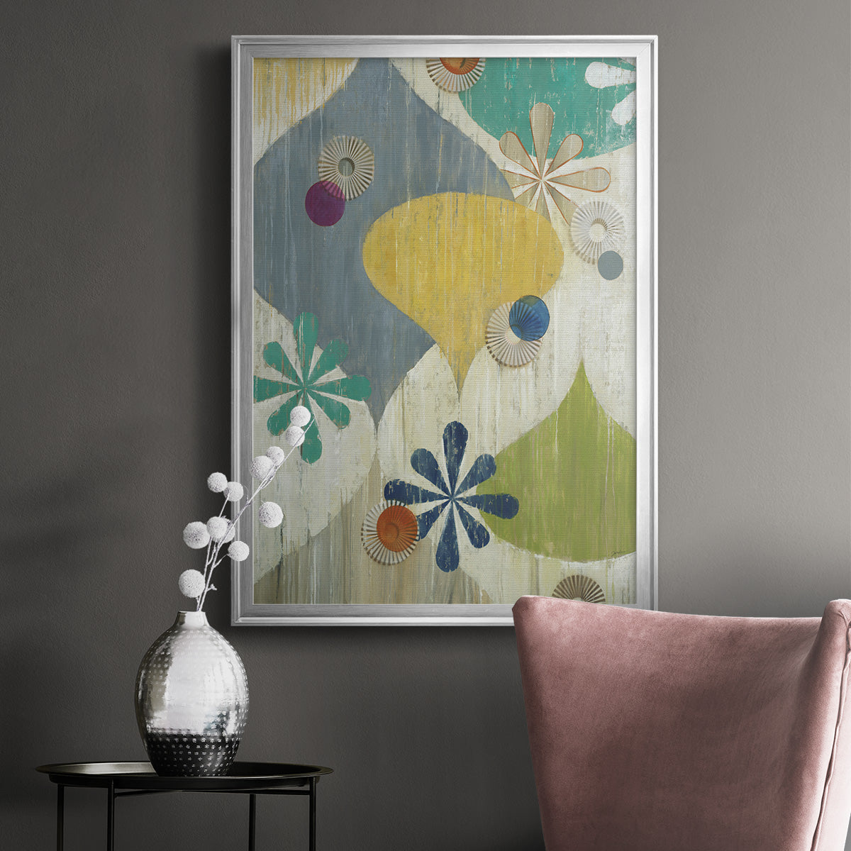 Asterisk - Modern Framed Canvas Print