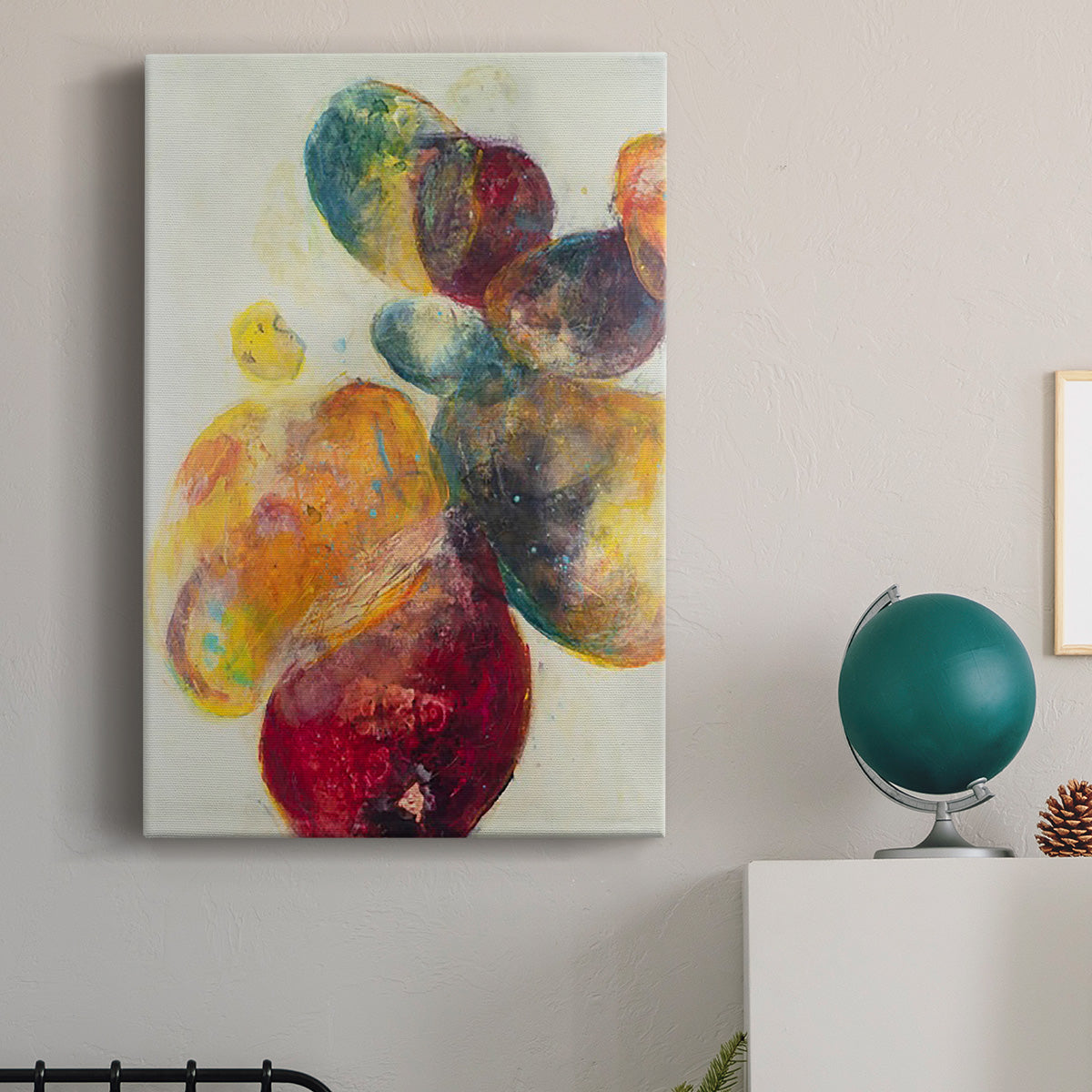 Earthy Fragments II Premium Gallery Wrapped Canvas - Ready to Hang