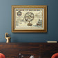 Nautical Map I Premium Framed Canvas- Ready to Hang