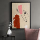 Terra Rosa Abstract I - Modern Framed Canvas Print