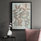 Leaf Cluster II - Modern Framed Canvas Print