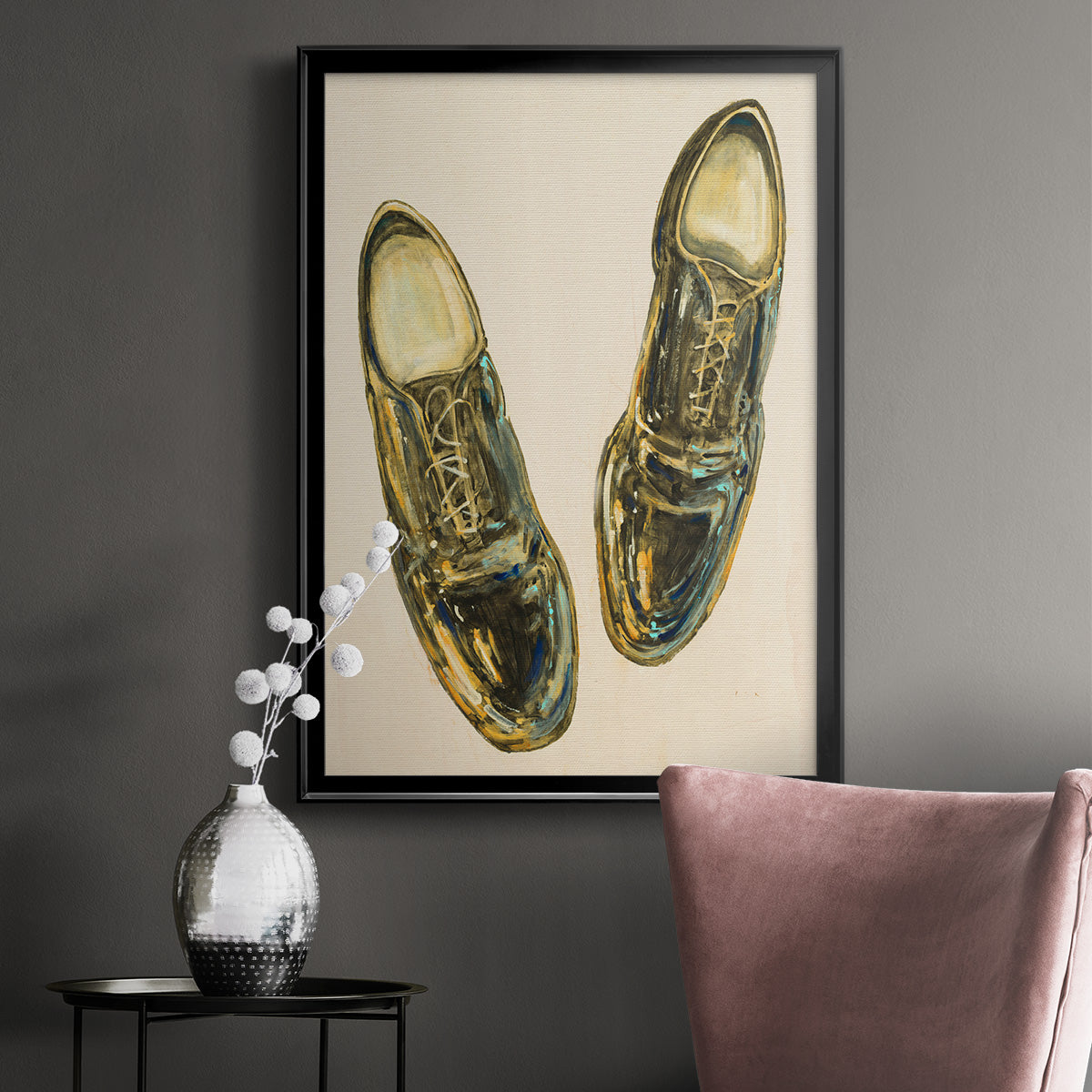 The Shoe Fits I V1 - Modern Framed Canvas Print